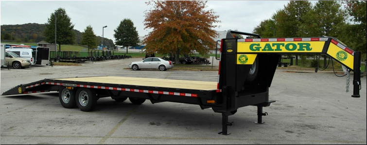 Gooseneck flat bed trailer for sale14k  Franklin County, Kentucky
